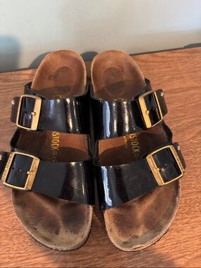 Birkenstock Arizona Double Big Buckle Sandals size 37